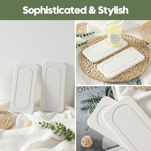 2Pack Water Absorbing Stone Tray for Sink (2 Count)
