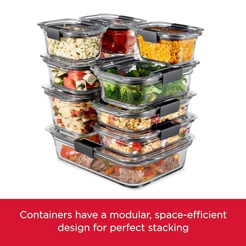 Brilliance Glass Food Storage Containers (4 Count)