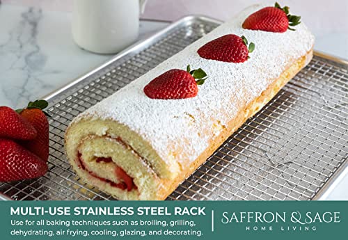 Commercial Quality Cookie Sheet and Rack (2 Count)