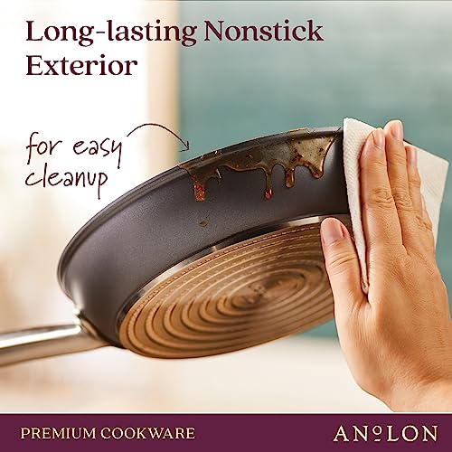 Accolade Forged Hard Anodized Nonstick Pots & Pans (12 Count)