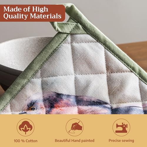Pot Holders 100% Cotton Potholders (2 Count)