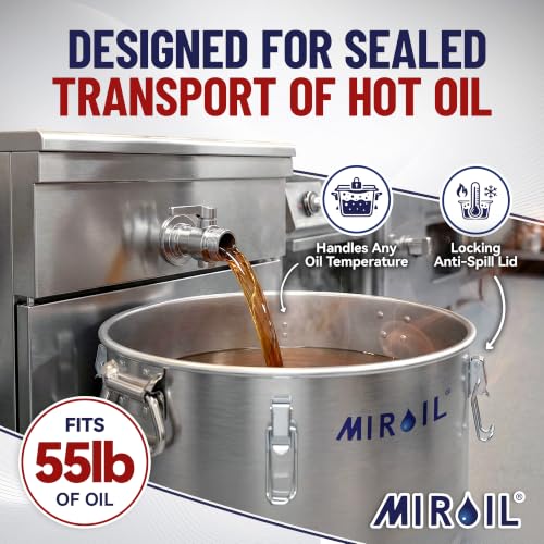 Oil Grease Bucket & Filter Pot
