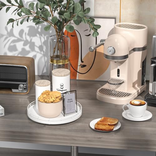 10 Inch Oak Lazy Susan Spice Organizer