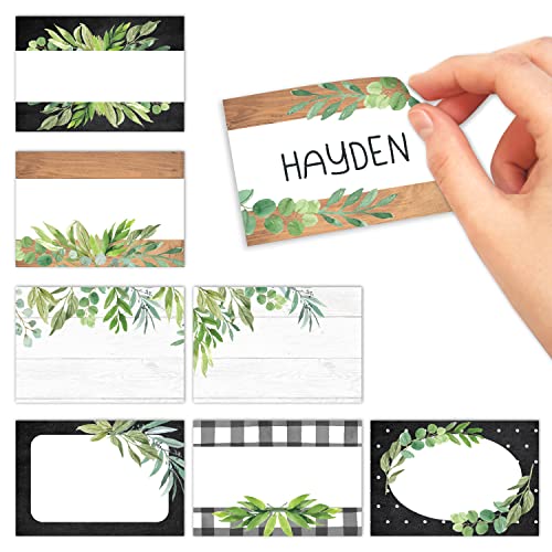 Self Adhesive Name Tags Sticker (56 Count)