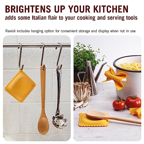 Pasta Shaped Silicone Kitchen Tools in a Gift Box