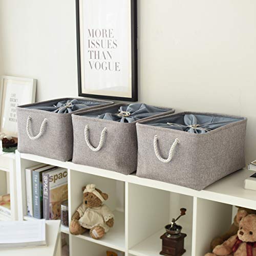 Fabric Storage Bins Baskets for Organizing (3 Count)