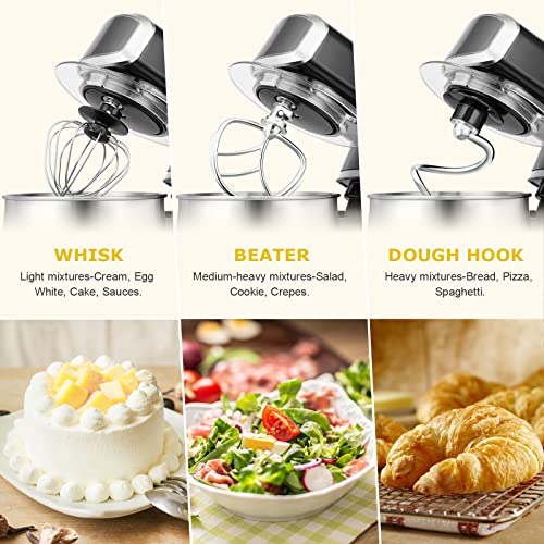 Stand Mixer 3.2Qt Small Electric Food Mixer