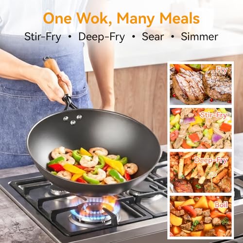 Carbon Steel Wok Pan