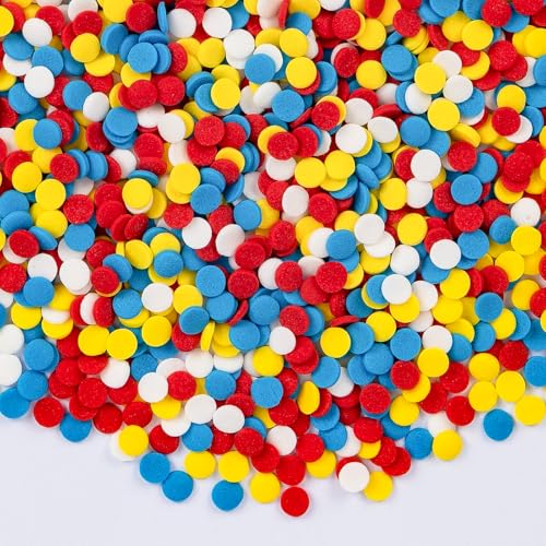 Colorful Round Confetti Sprinkles (4.5 Ounce)