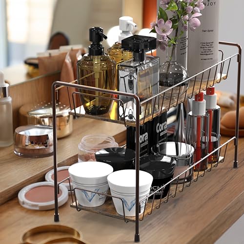 2 Tier Countertop Spice Rack Organizer