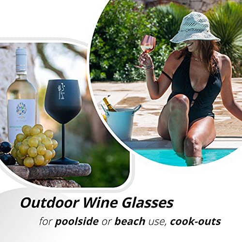 Stainless Steel Wine Glass (2 Count)