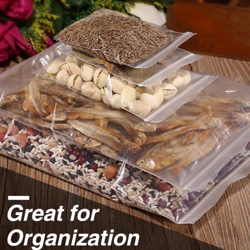 360Pcs 3x5 inch Plastic Zip Bags (360 Count)