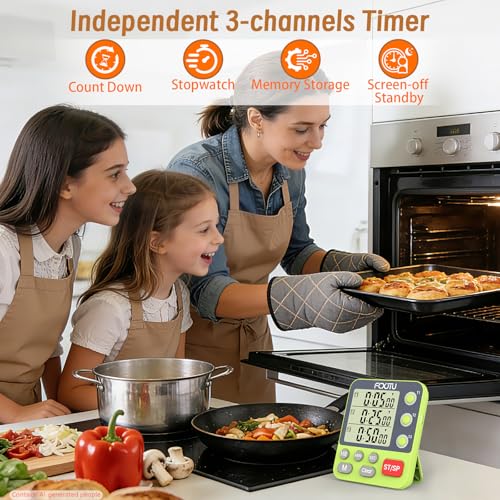 Digital Dual Kitchen Timer