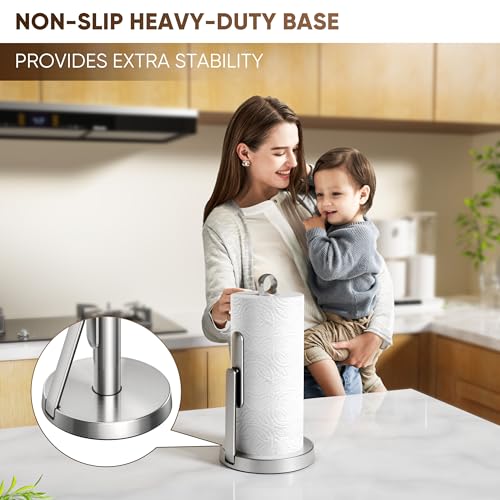 Heavy Duty Paper Towel Holder with Tension Arm