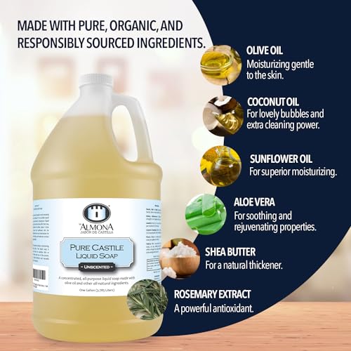 Pure Castile Liquid Soap (128 Fl Oz)