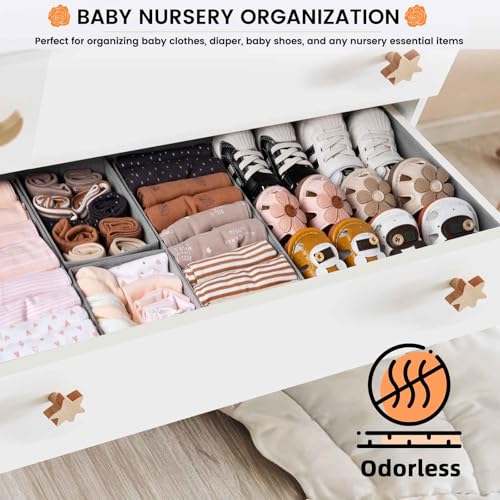 FAMILY PACK】Drawer Organizer Clothes (20 Count)