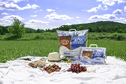 Hot and Cold Insulated Bags for Food Delivery (3 Count)
