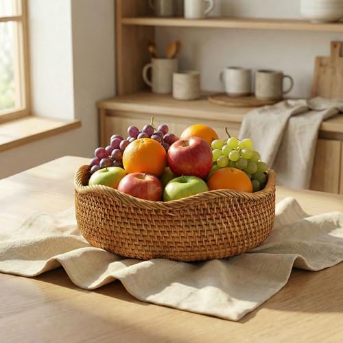 Rattan Bread Basket