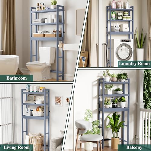 Bamboo Over The Toilet Storage Cabinet (3 Count)