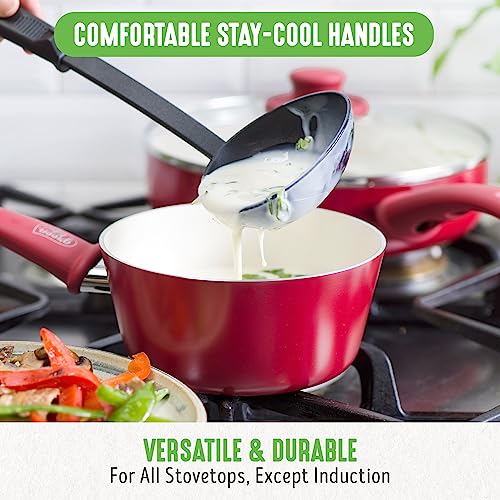 16 Piece Nonstick Cookware Set