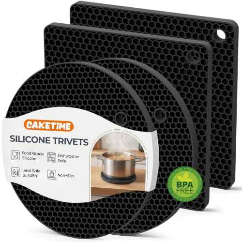 Silicone Trivets for Hot Dishes (2 Count)