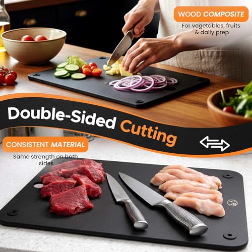 Composite Wood Cutting Board Set of 3 (3 Count)