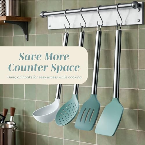 Silicone Cooking Utensils (10 Count)