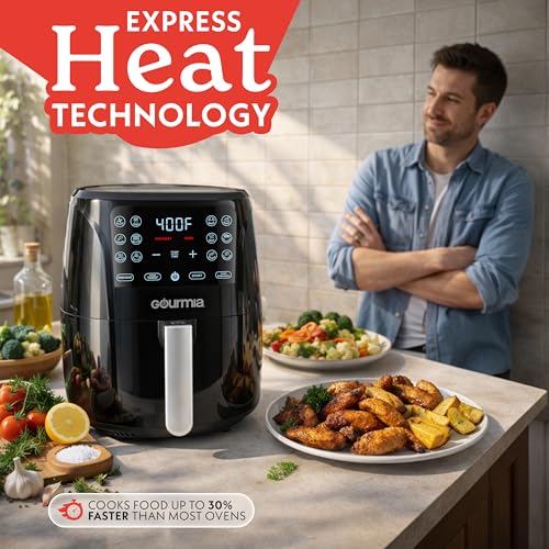 Air Fryer 6 Qt Basket Capacity