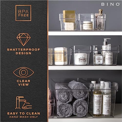 Plastic Storage Bins (2 Count)