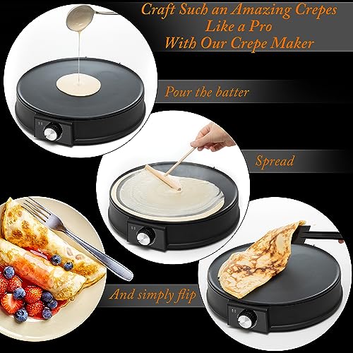 12” Electric Crepe Maker Machine