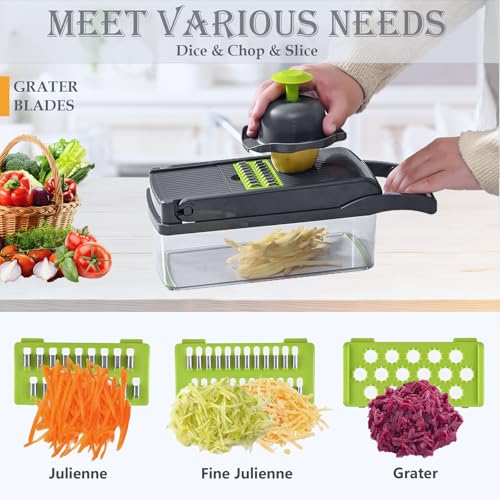 Vegetable Chopper Dicer with Container