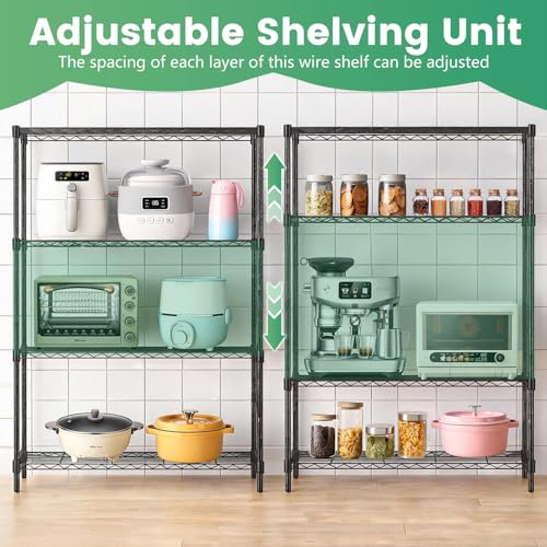 4 Tier Wire Shelf
