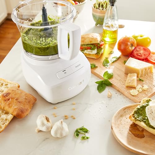 7 Cup Sleek and Modern Design Food Processor with Two Easy Controls and Universal Blade for Chopping