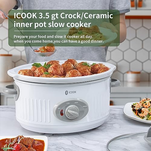 Slow Cooker 3.5 Quart USC