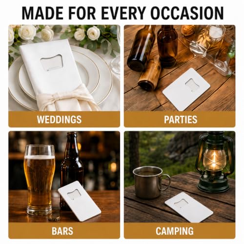 60 Pack Credit Card Bottle Opener