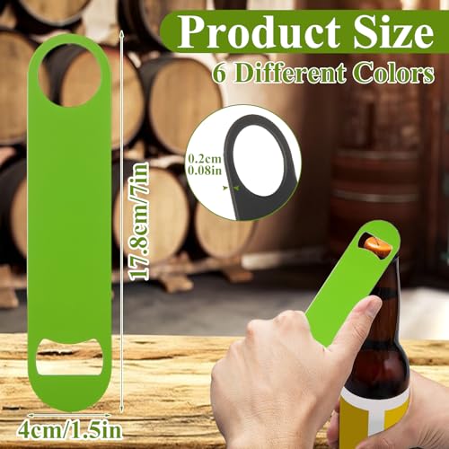24 Pack Flat Bottle Opener 7 Inch (24 Count)
