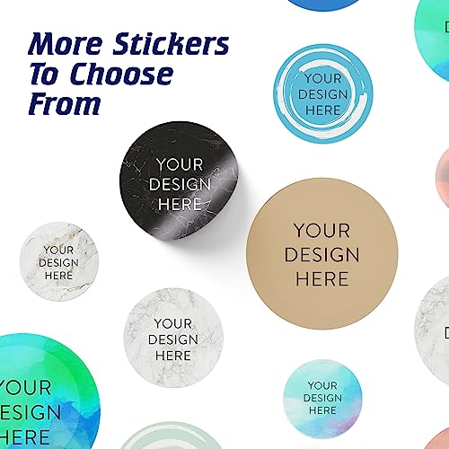 Custom Vinyl Stickers Your Image (100 Count)