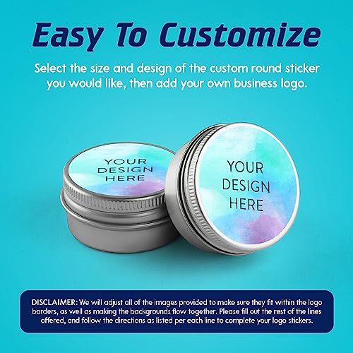 Custom Vinyl Stickers Your Image (100 Count)