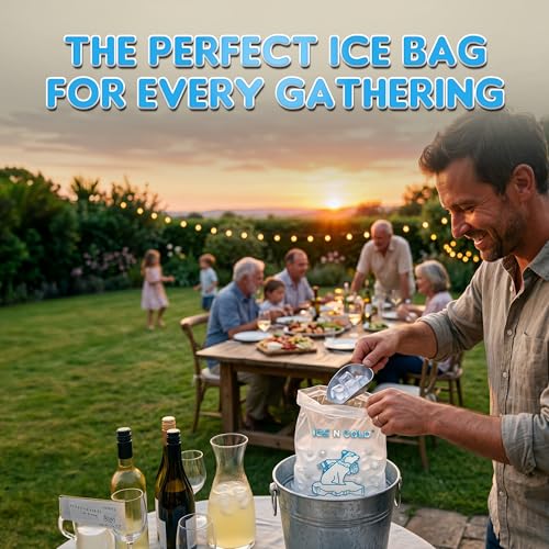 5lb Ice Bags 100 ct (100 Count)
