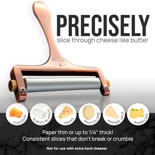 Zulay Adjustable Cheese Slicer