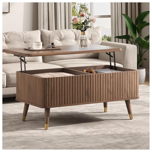 Lift Top Coffee Table with Storage for Living Room