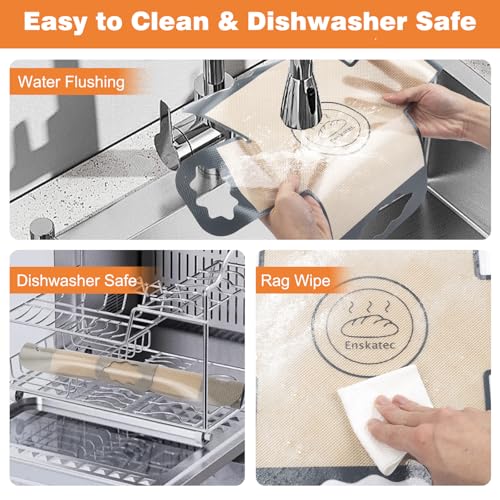 2 Pcs Silicone Bread Loaf Pan Liners