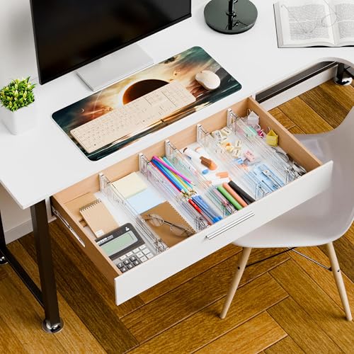 Clear Drawer Dividers Organizers (4 Count)