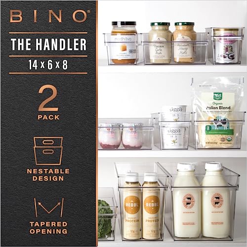 Plastic Storage Bins (2 Count)