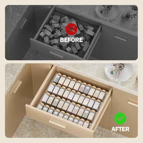 Spice Drawer Organizer (8 Count)