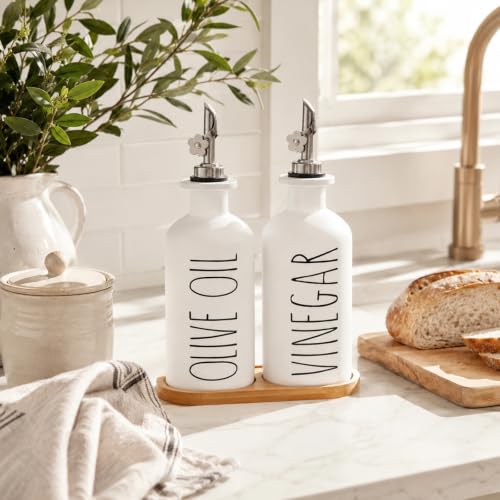 Premium Olive Oil Dispenser for Kitchen (2 Count)