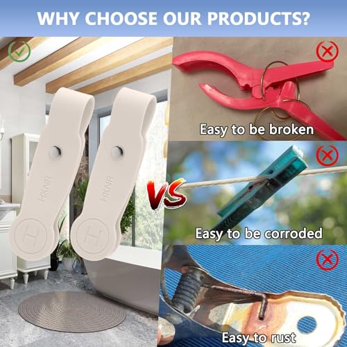 2 Pcs Strong Magnetic Towel Clips for Kitchen