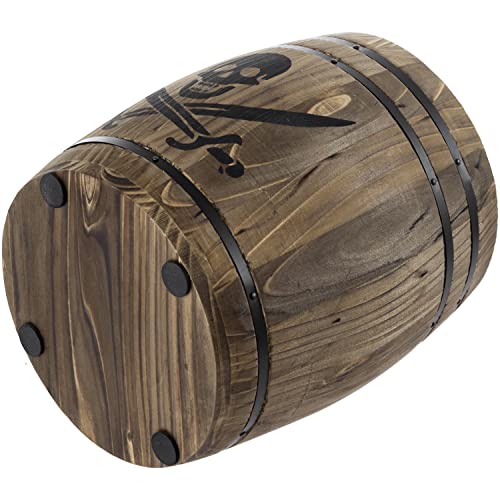 Pirate Rum Cask Utensil Crock