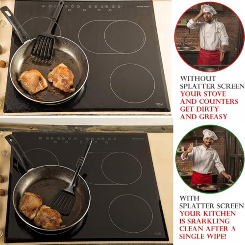 Grease Splatter Screen for Frying Pan 13 inch