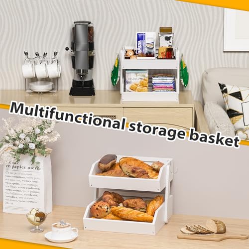 Bamboo Fruit Basket for Kitchen